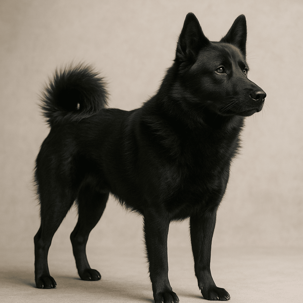 Chien d’Élan Norvégien Noir